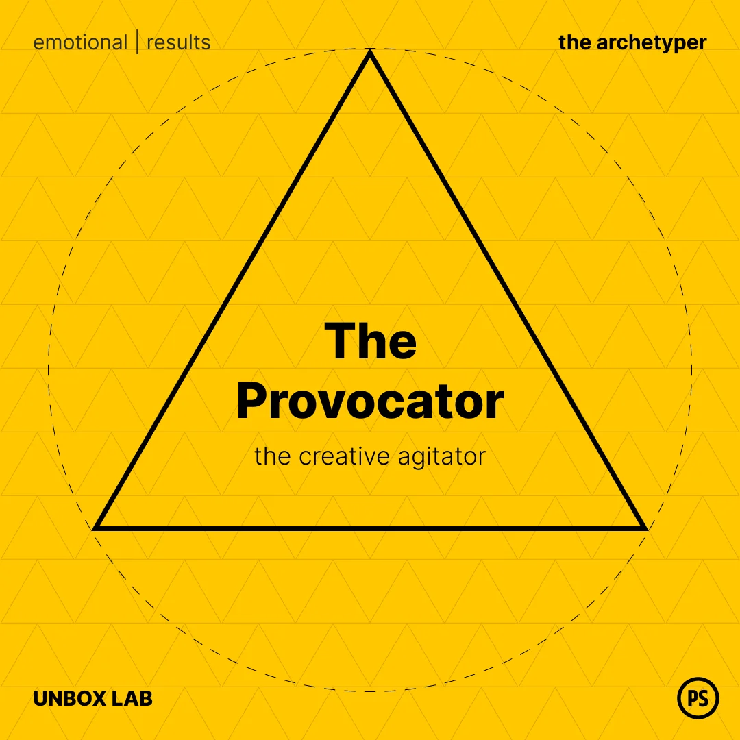 The Provocator: Archetyper by Pedro Segreto