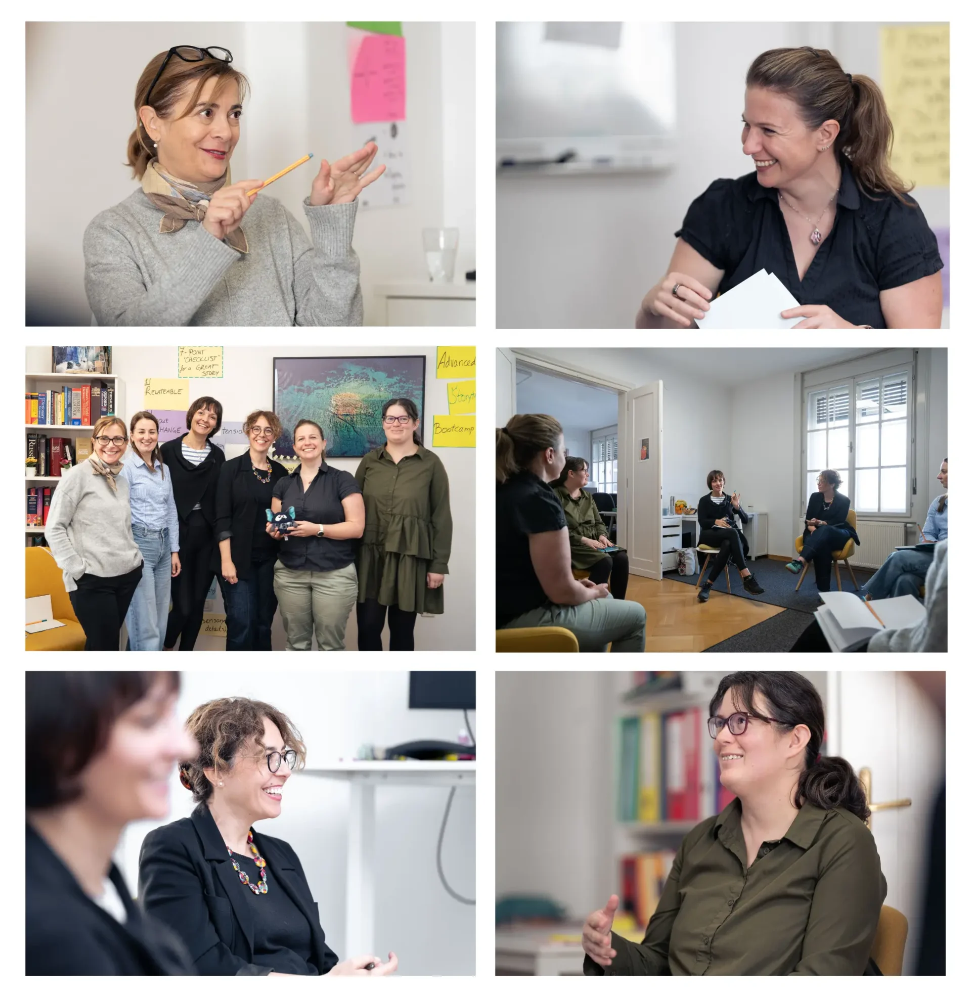 Advanced storytelling training